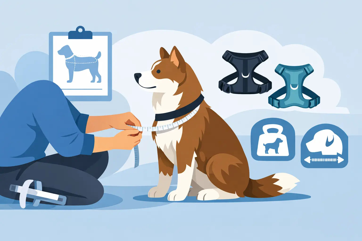 How to Choose Dog Harness Size Right