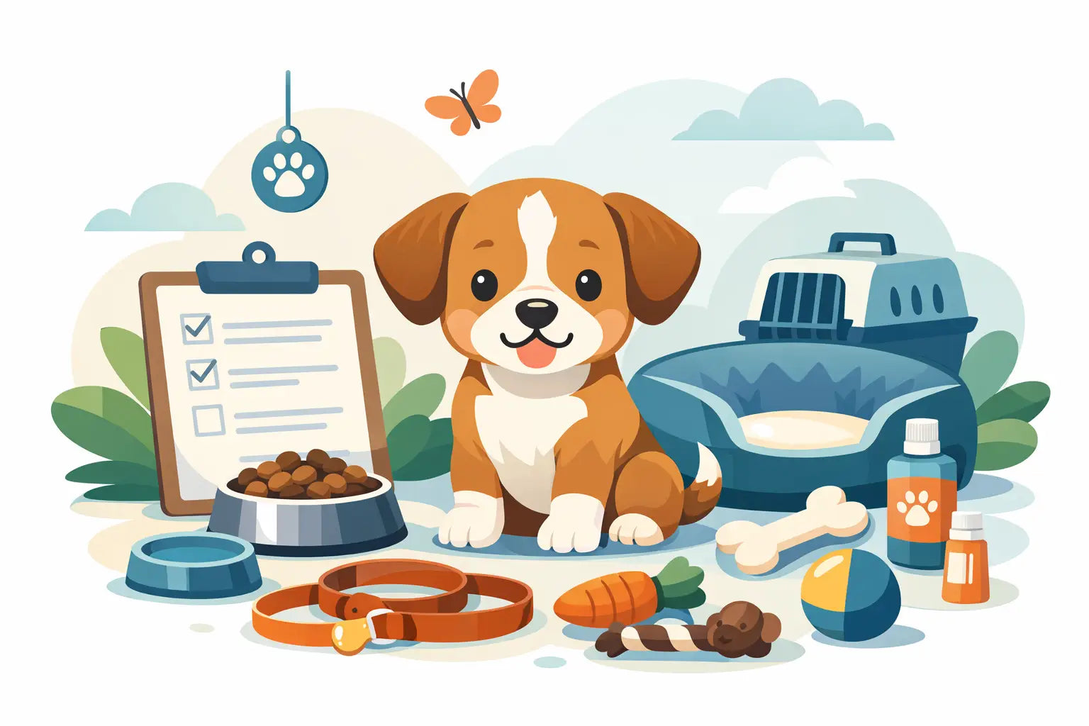 New Puppy Essentials Checklist for Day One