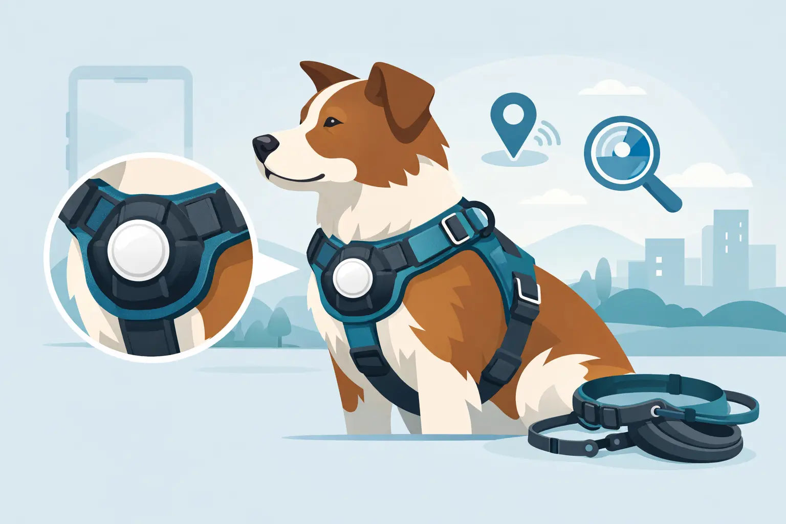 Choosing a Dog Harness With AirTag Holder