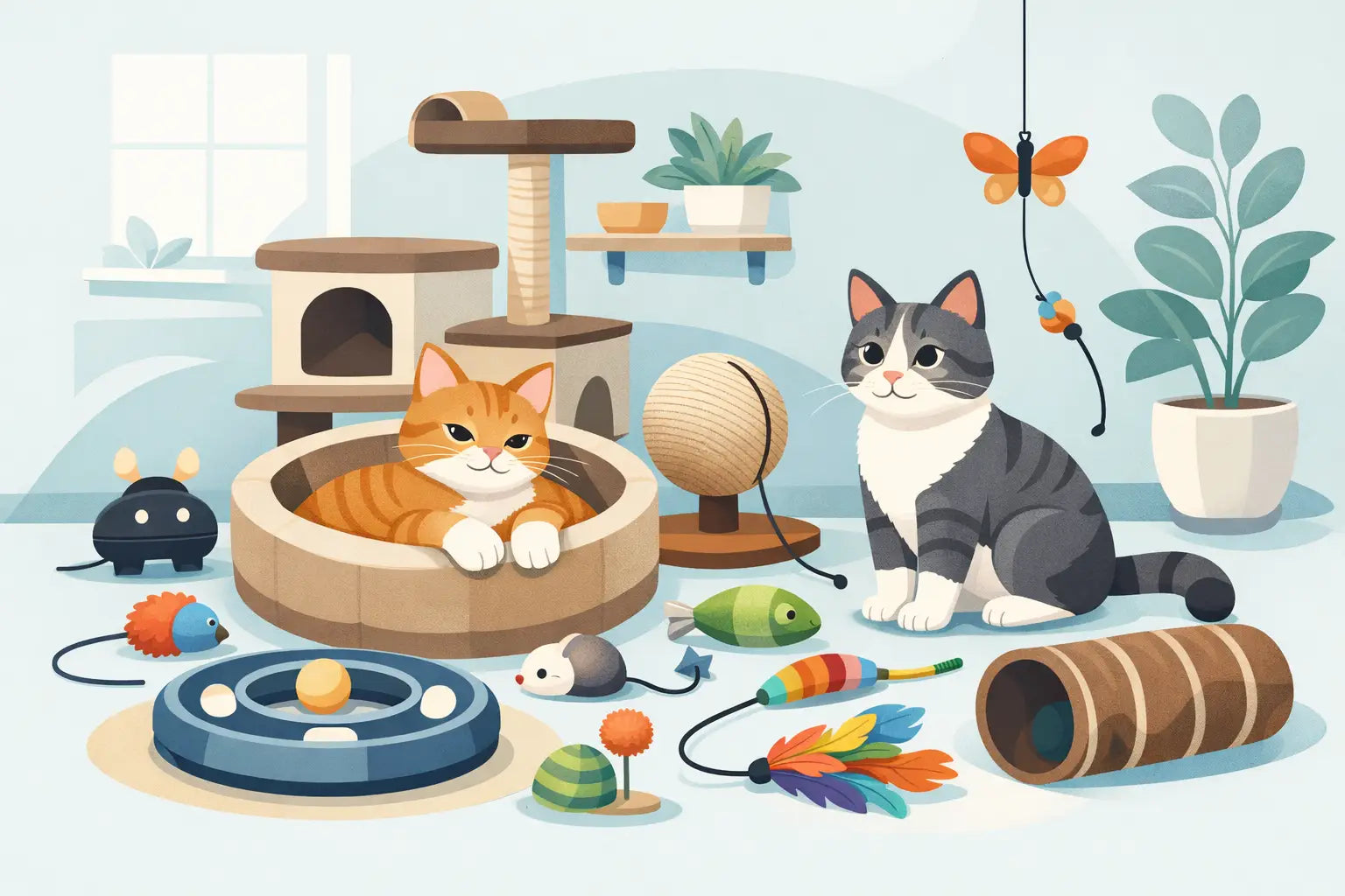 12 Best Cat Toys for Boredom for Indoor Cats