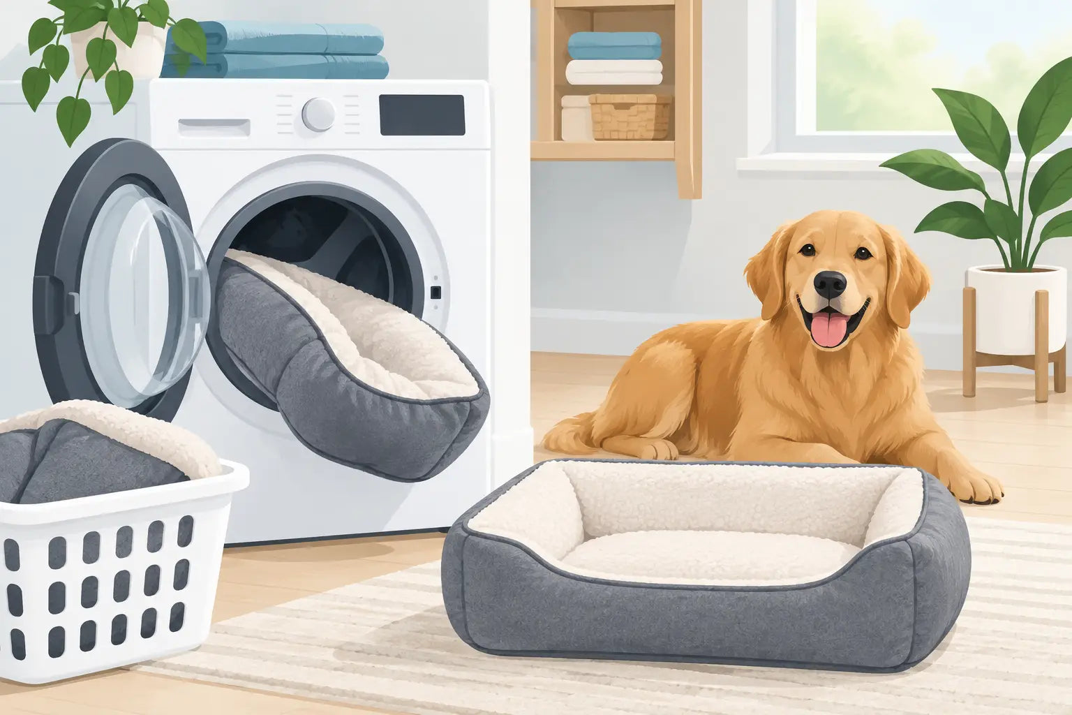 Washing Dog Bed Covers for a Fresher Home