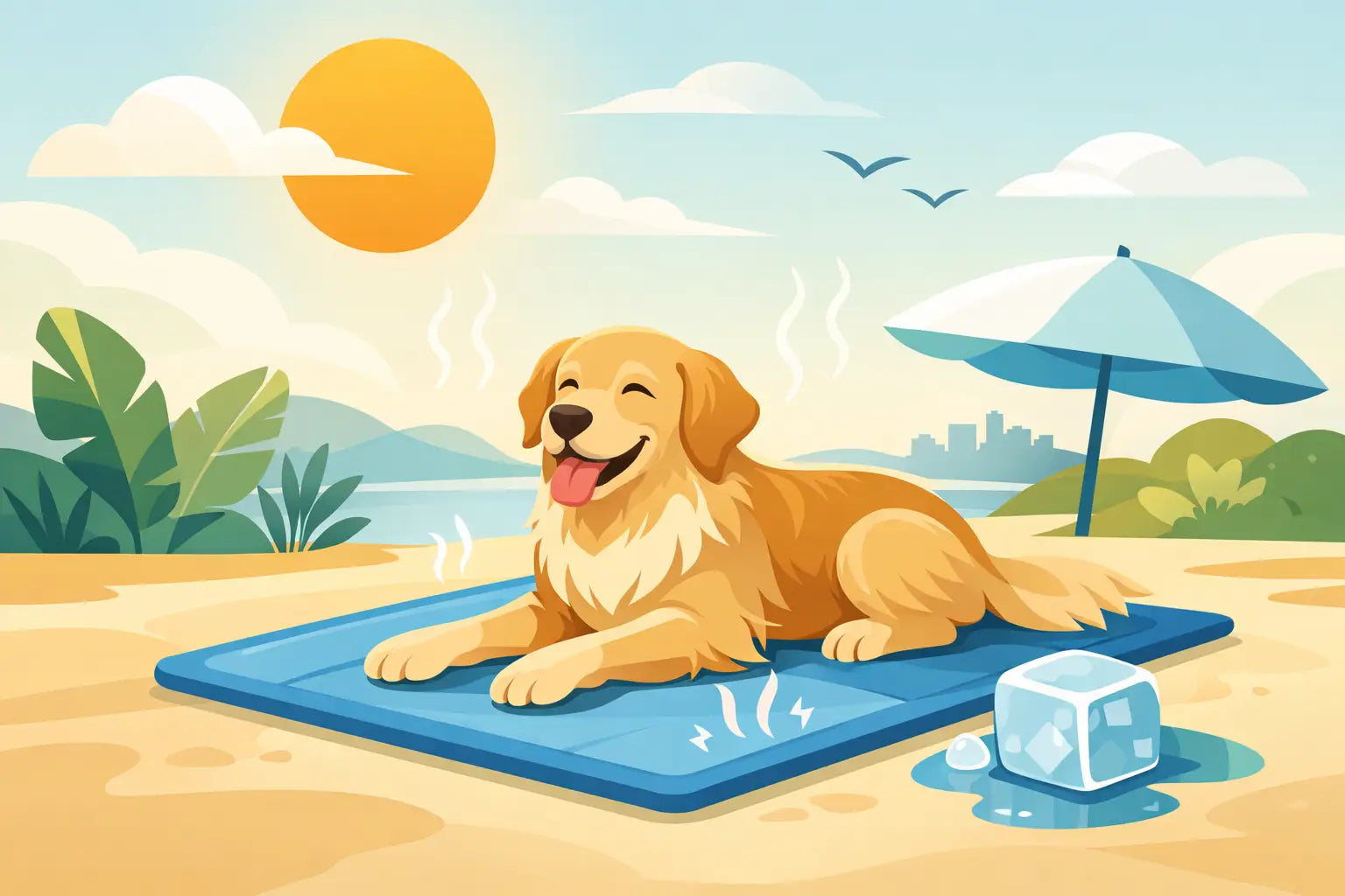 Best Dog Cooling Mats for Australian Summers