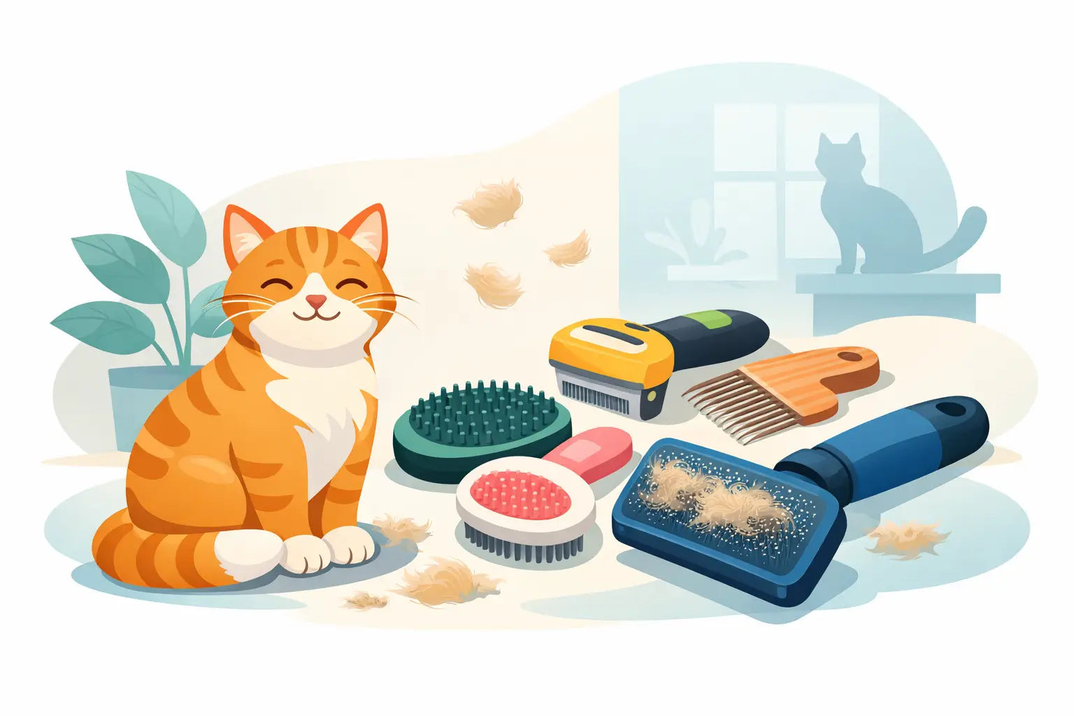 10 Best Cat Brushes for Shedding at Home