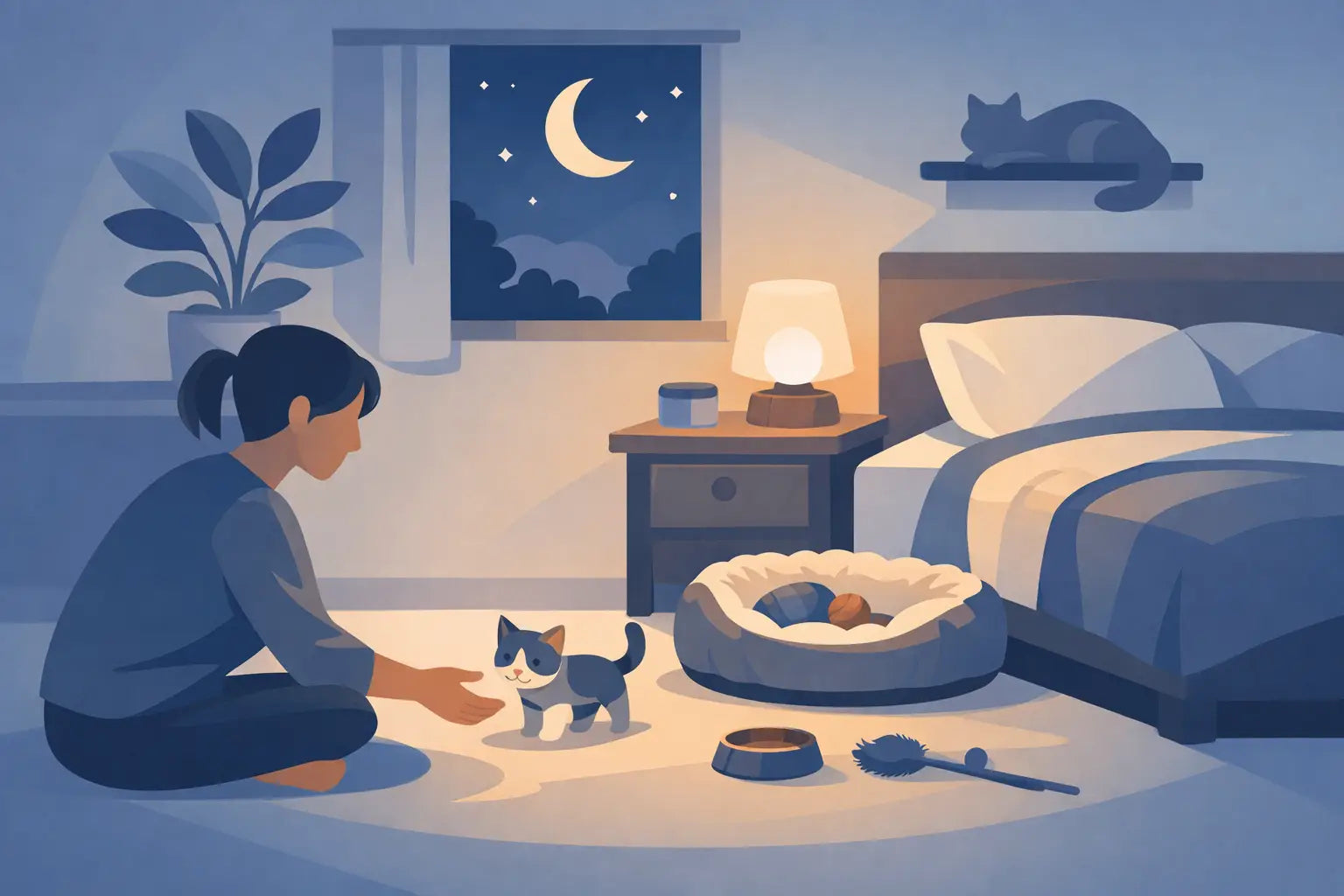 First Night With New Kitten Tips