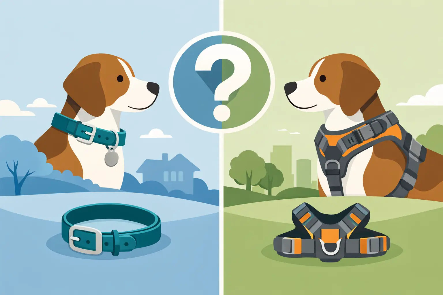 Are Dog Collars or Harnesses Better?