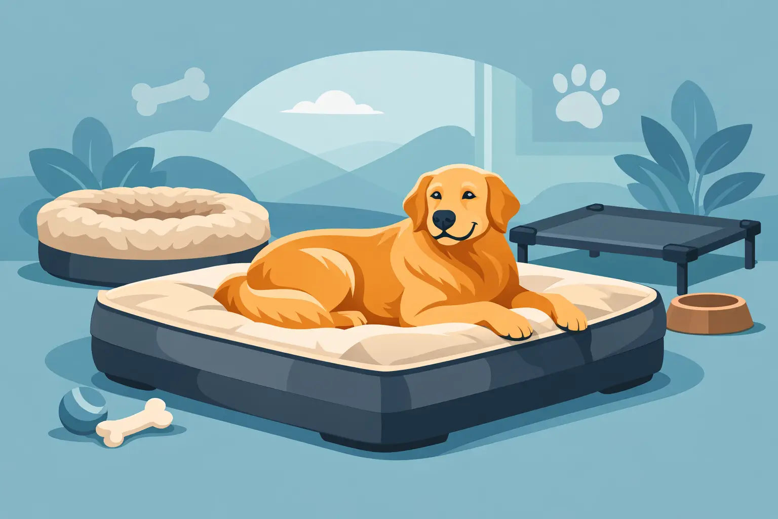 Best Dog Beds for Large Dogs That Really Fit