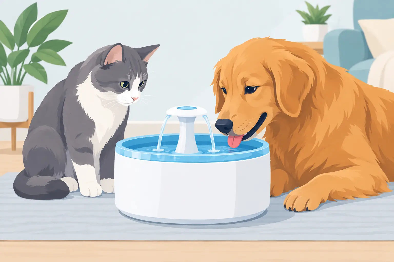 Water Fountain Review for Cats and Dogs