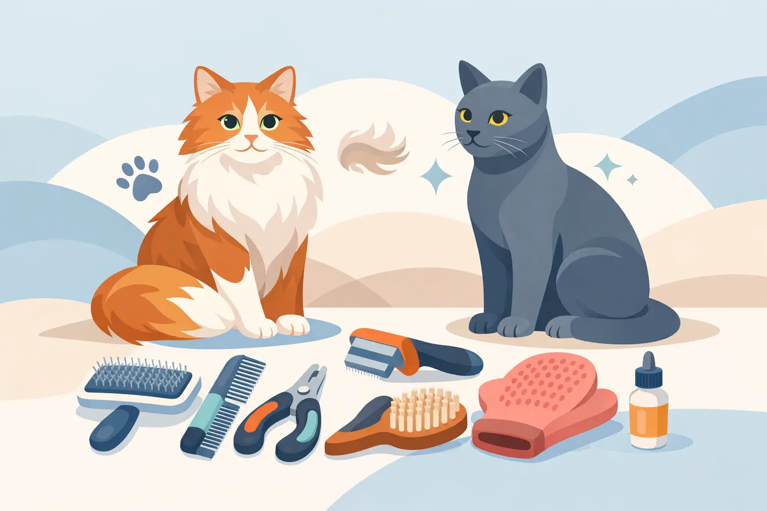Guide to Cat Grooming Tools for Every Coat