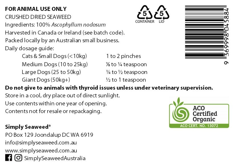 Simply Seaweed – Dental Supplement