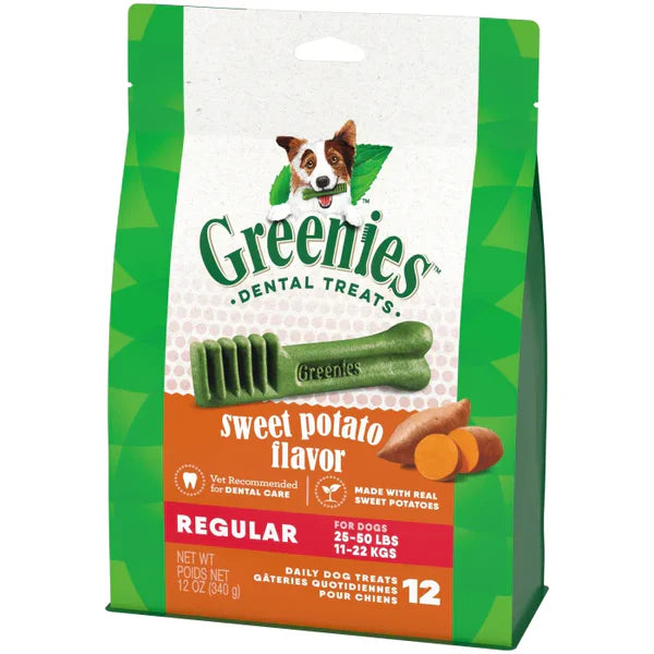 Greenies – Dental Dog Treats – Sweet Potato - Pets and More