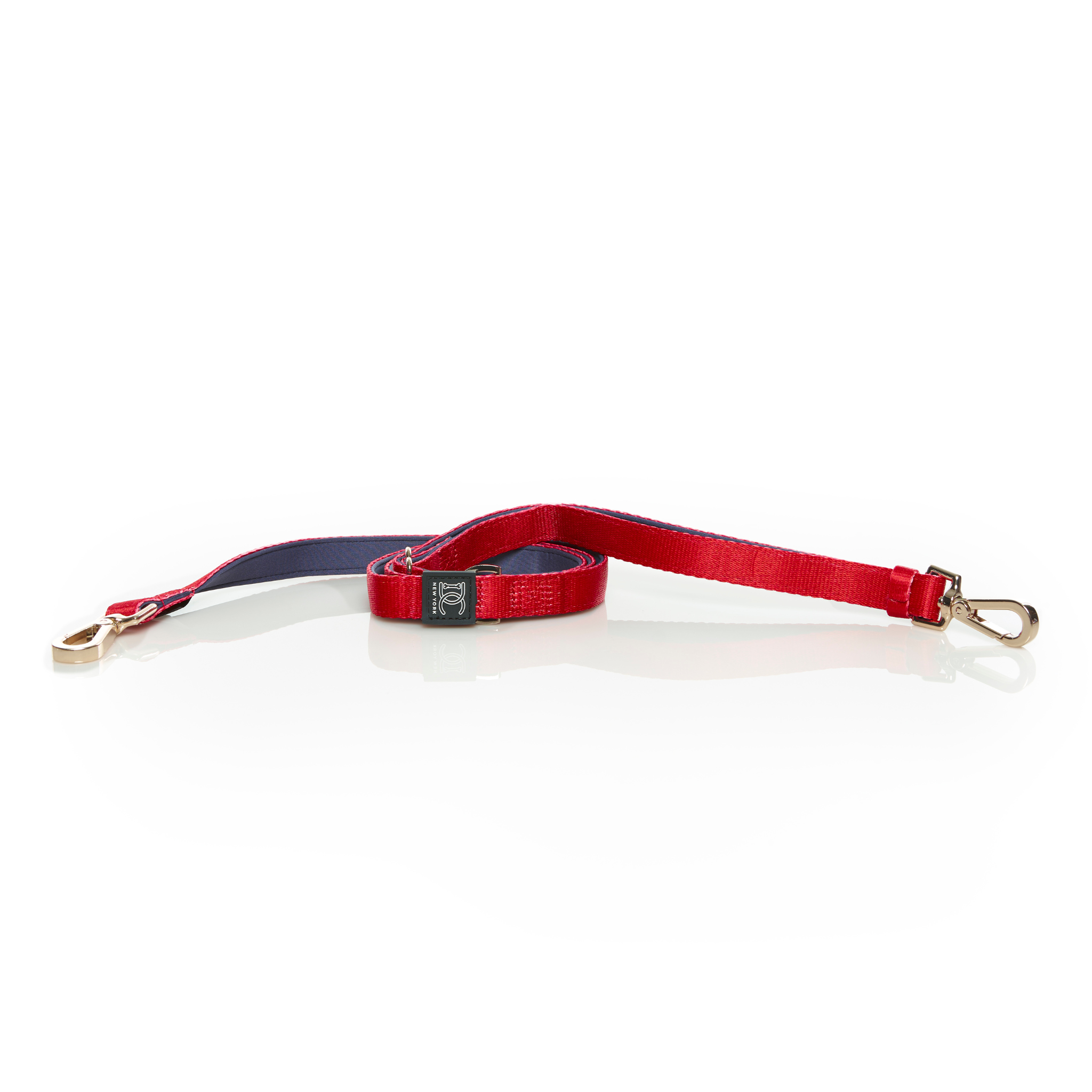 Doodle Couture, New York - Urban Traffic Adjustable Leash in Royalty Red - Pets and More