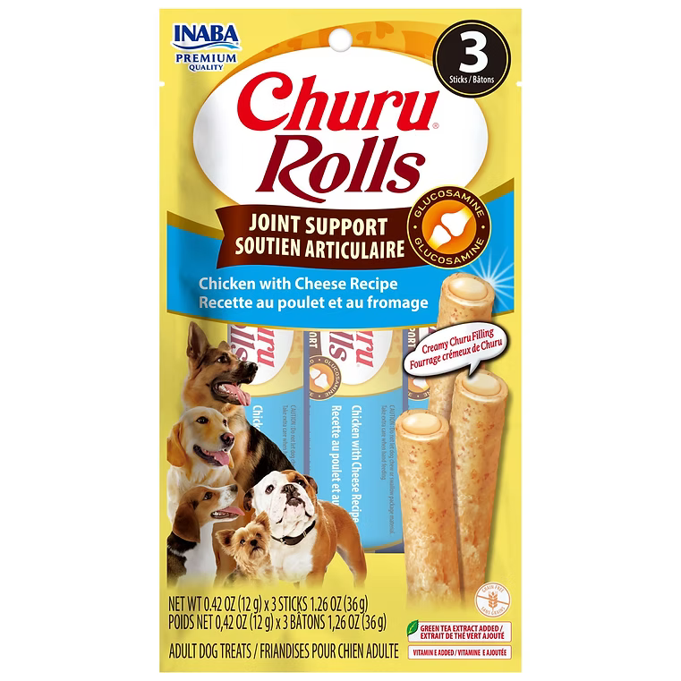 Inaba – Dog Churu Rolls – Joint Support - Pets and More