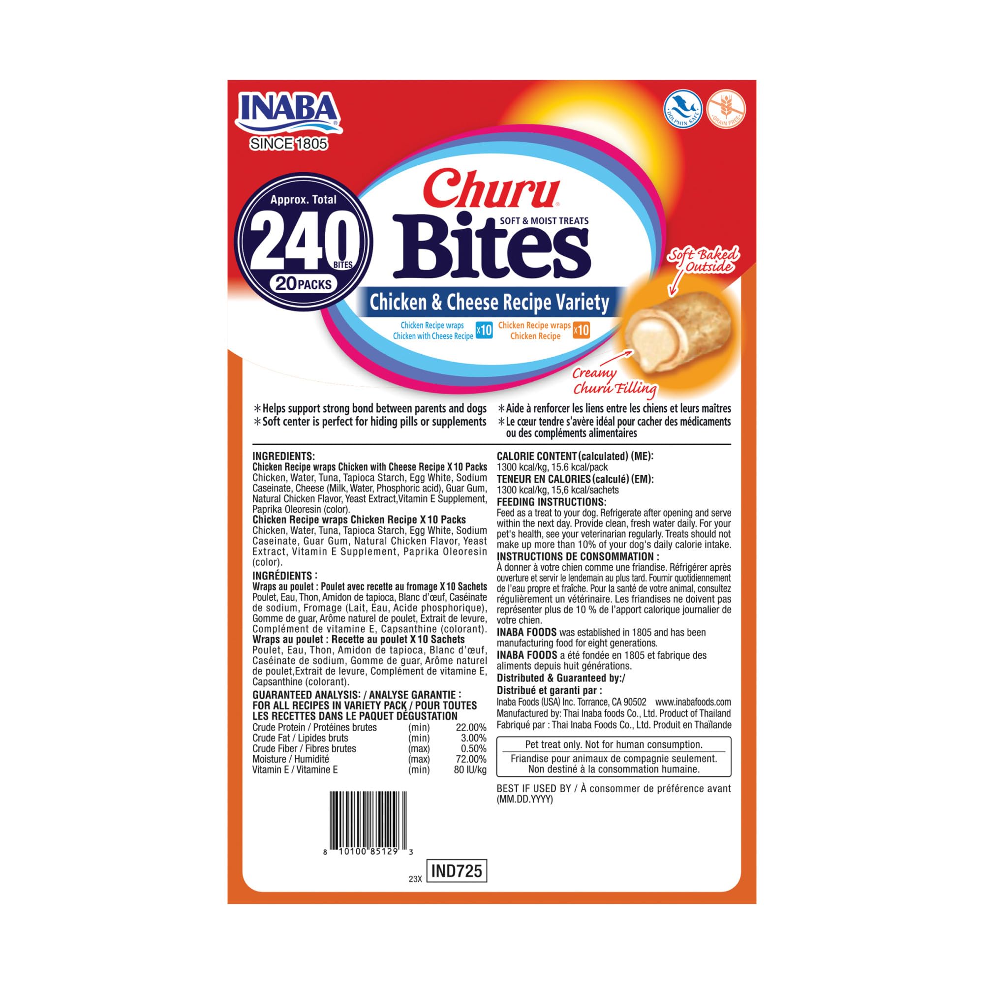 Inaba – Dog Churu Bites – Variety Pack - Pets and More