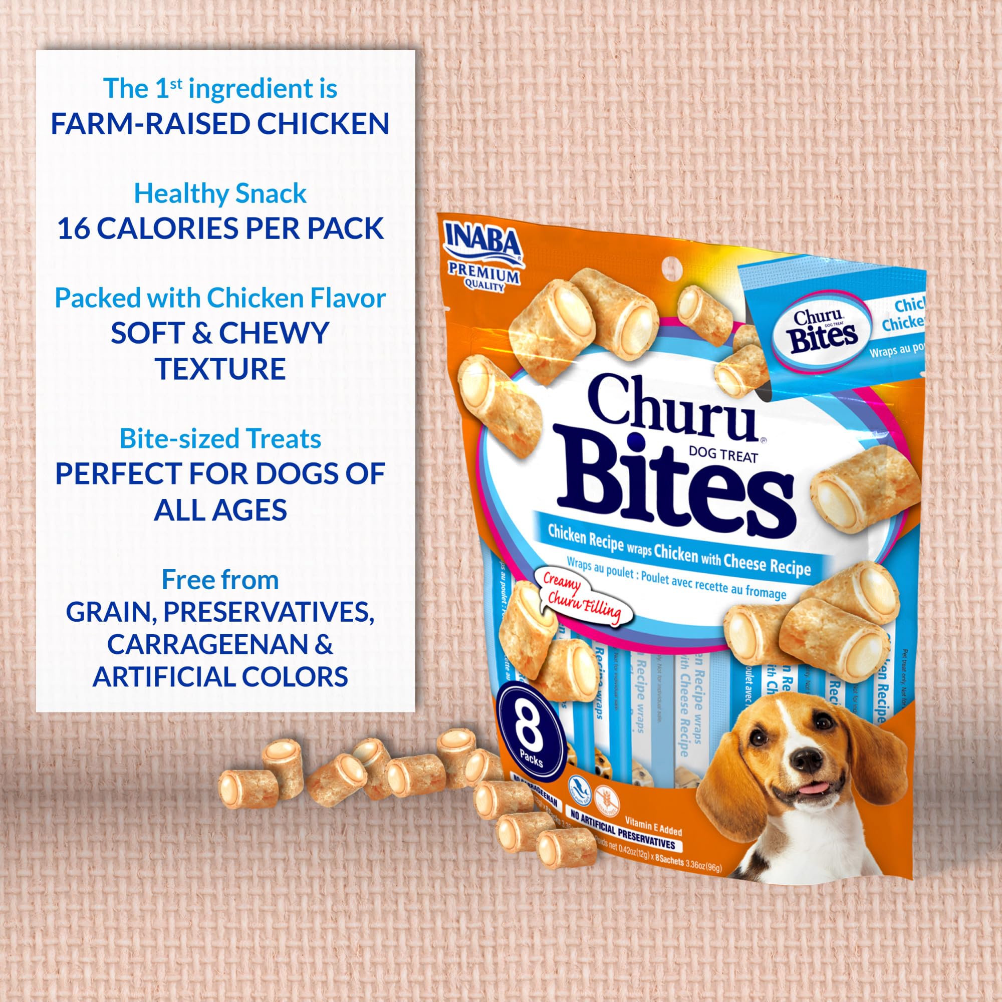Inaba – Dog Churu Bites – Variety Pack - Pets and More