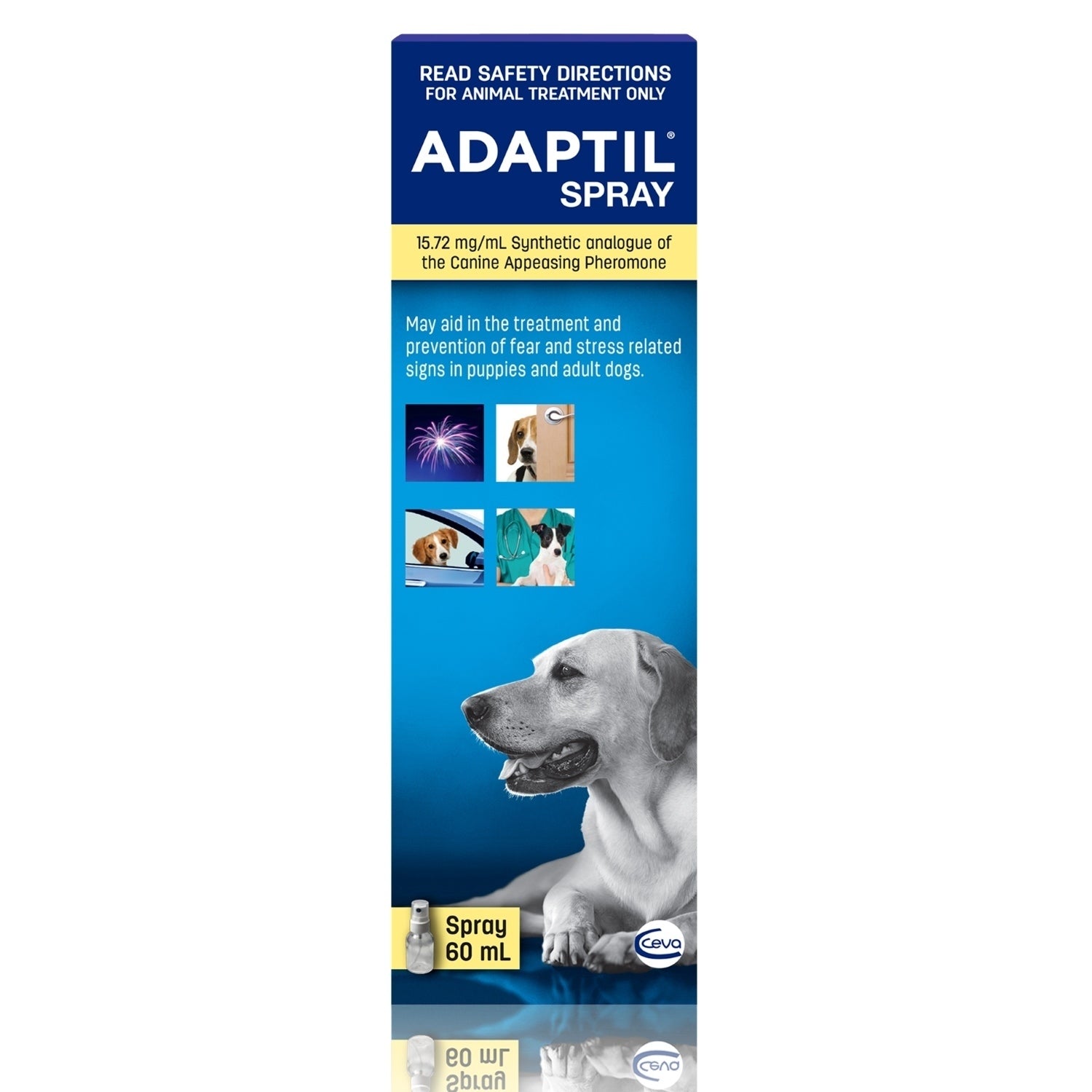 Adaptil Pheromone Spray for Dogs - 60mL - Pets and More