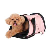 Ibiyaya Ultralight Backpack Pet Carrier - Coral Pink - Pets and More