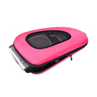 Ibiyaya 5-in-1 Combo EVA pet Carrier & Stroller - Hot Pink - Pets and More