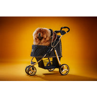 Ibiyaya "Monarch" Premium Pet Jogger Stroller - Luxury Gold - Pets and More