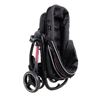 Ibiyaya Retro Luxe Folding Pet Stroller for Pets up to 30kg - Prism Black Share: - Pets and More
