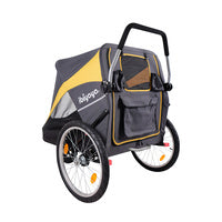 Ibiyaya The Hercules Heavy Duty Pet Stroller in Grey & Yellow - Pets and More