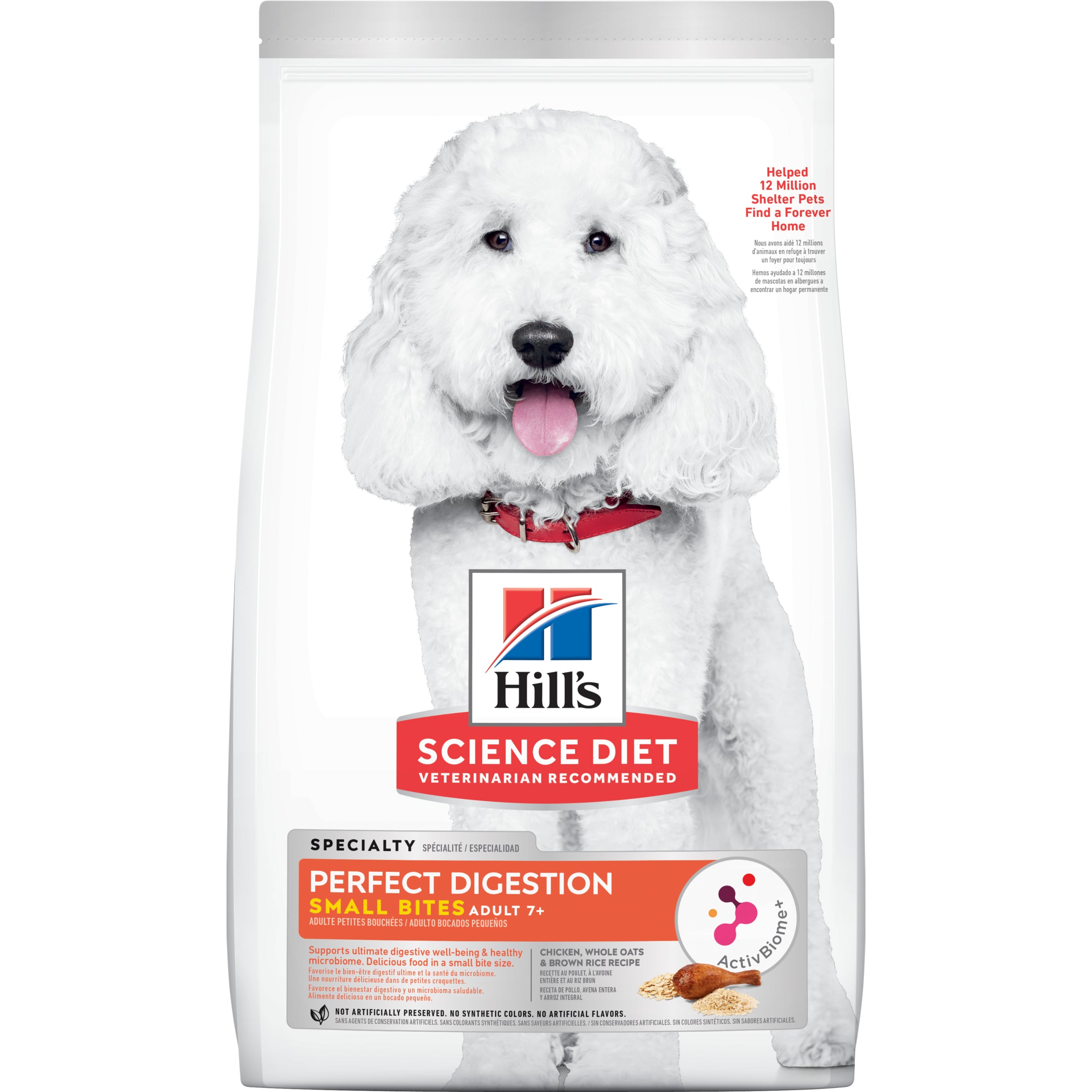 Hill’s – Science Diet – Adult Dog (7+) – Perfect Digestion – Small Bites - Pets and More