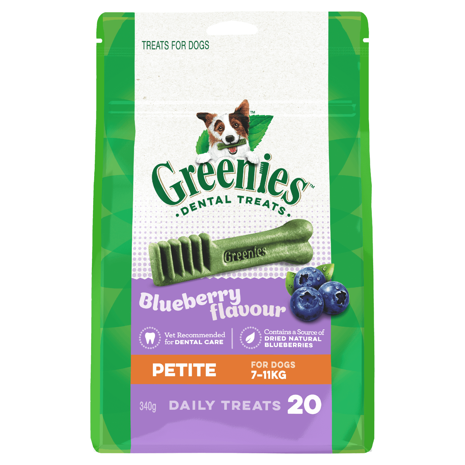 Greenies – Dental Dog Treats – Blueberry