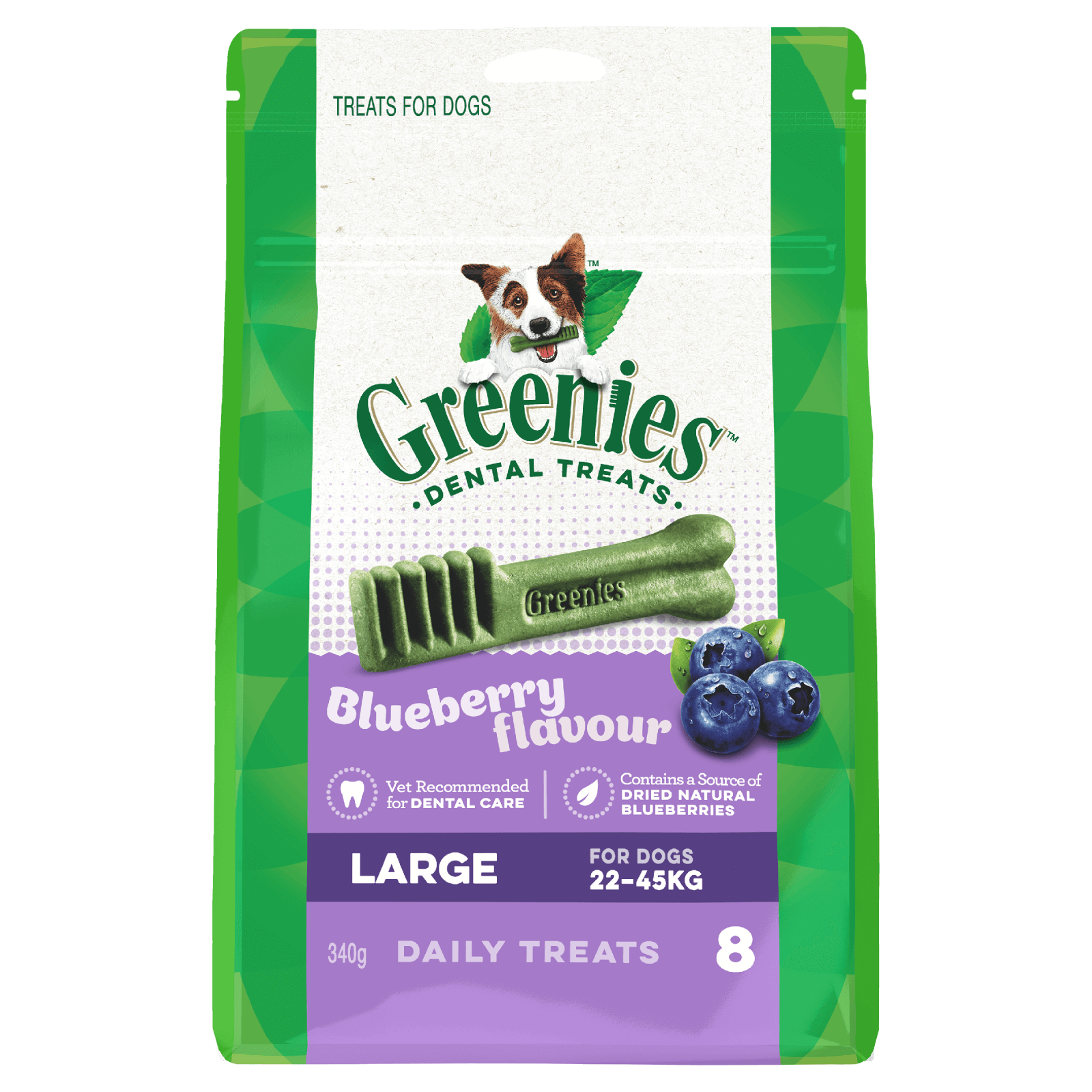 Greenies – Dental Dog Treats – Blueberry