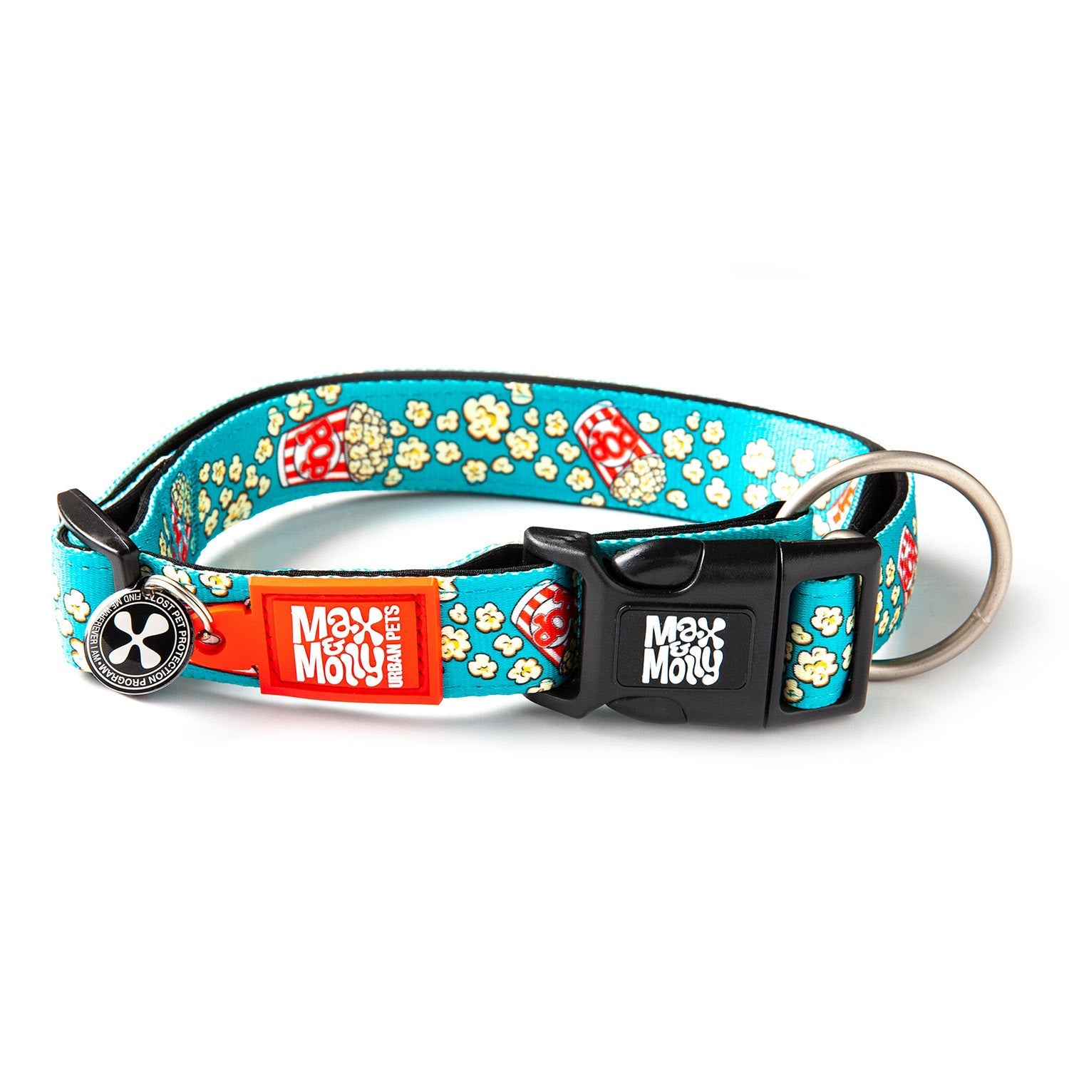 Max & Molly Smart ID Dog Collar - Popcorn - Pets and More