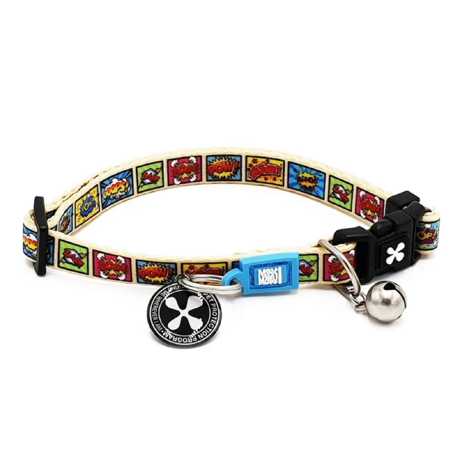 Max & Molly Smart ID Cat Collar - Comic - Pets and More