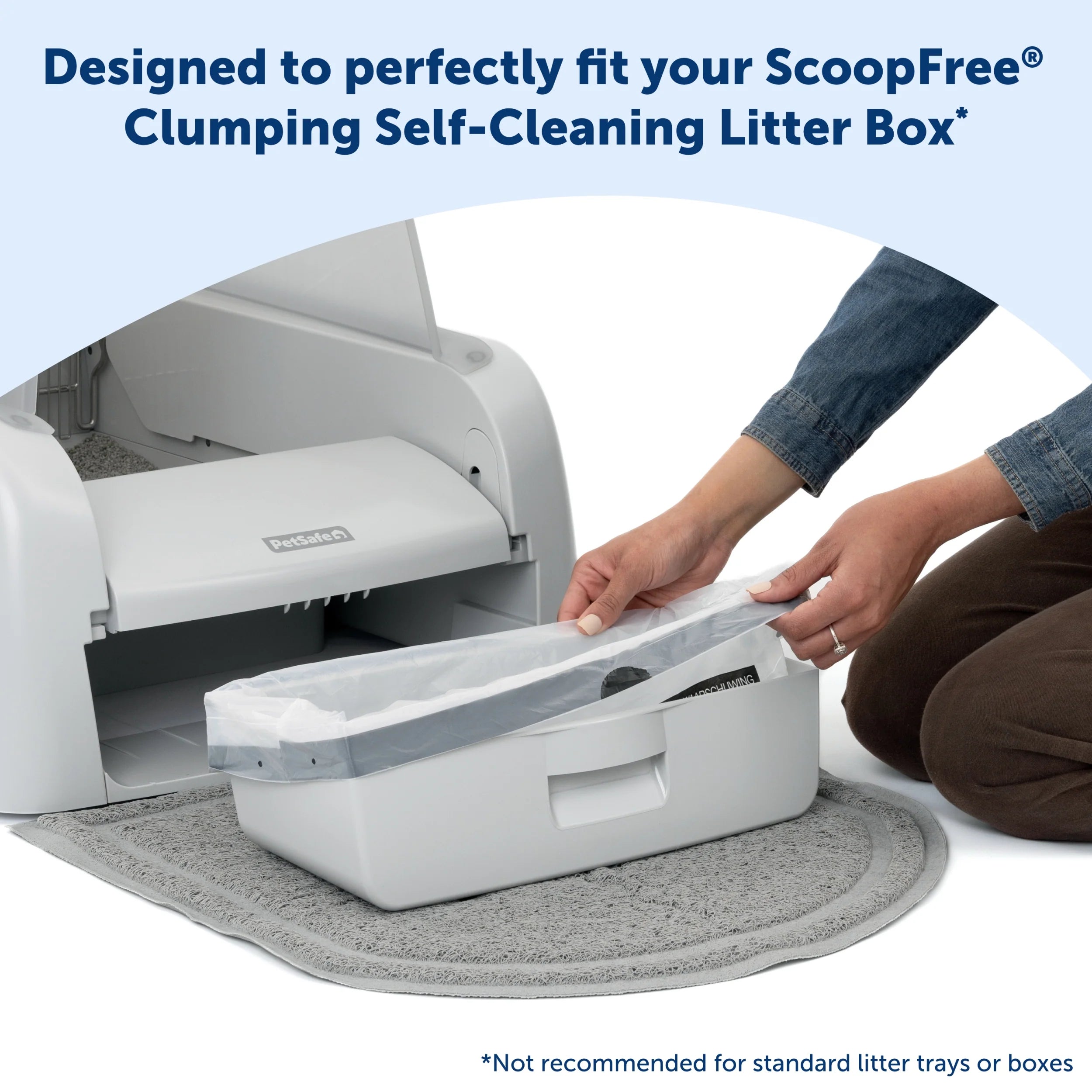 PetSafe – ScoopFree Clumping Litter Box Waste Bin Liners