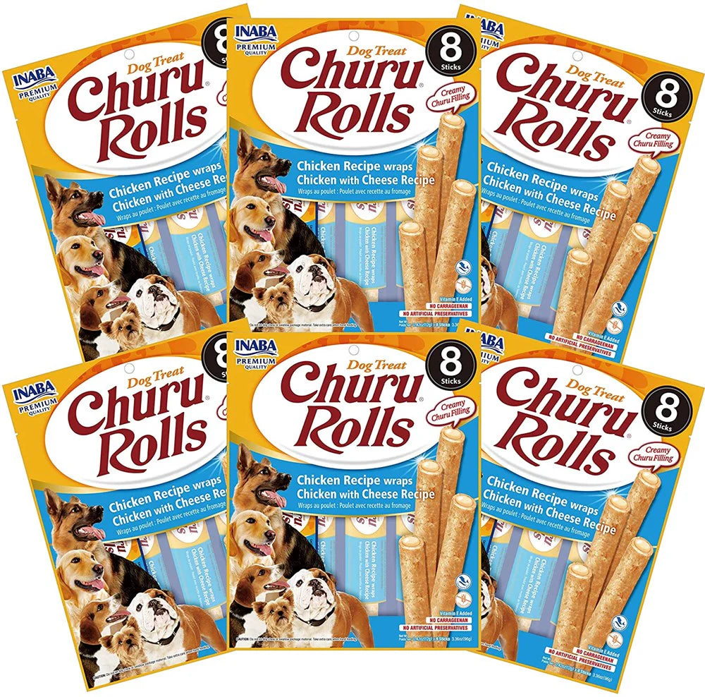 Inaba - Dog Churu Rols - Pets and More