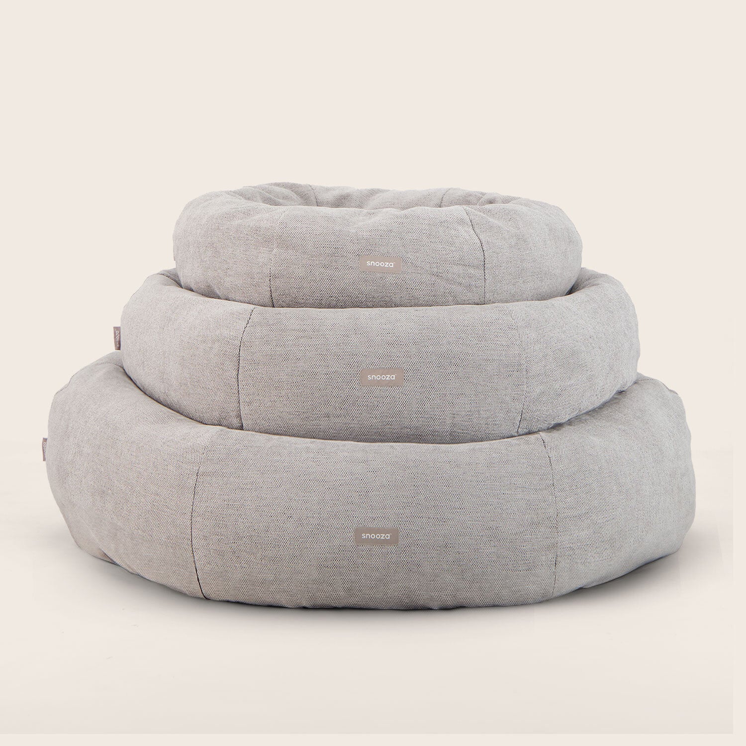 Snooza – Panelled Cuddler – Pebble