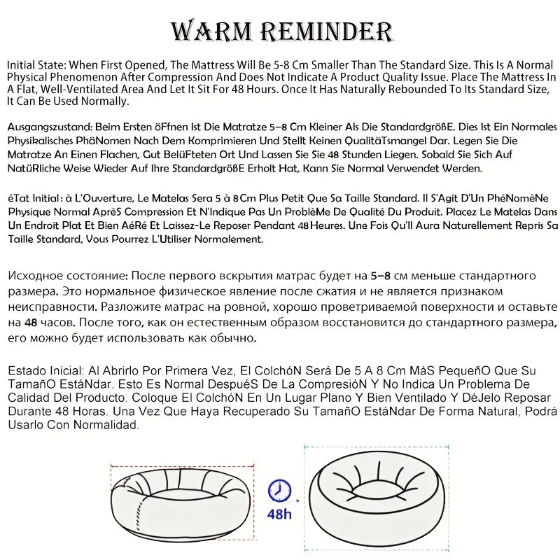 Plush Pet Bed - Pets and More