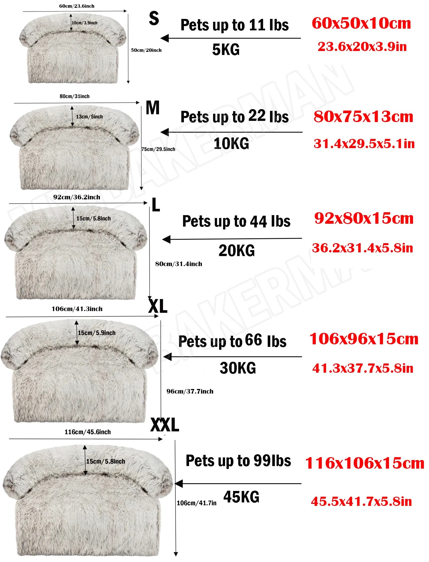 Sofa cover Dog Bed - Pets and More