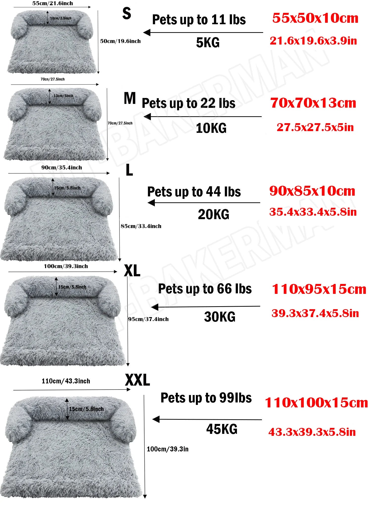 Sofa cover Dog Bed - Pets and More