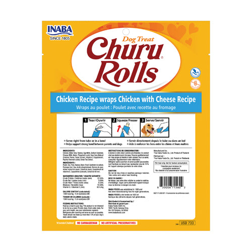 Inaba - Dog Churu Rols - Pets and More