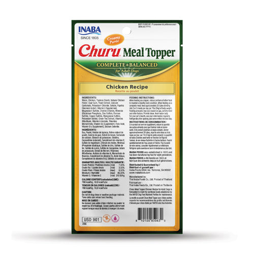 Inaba – Dog Churu Meal Topper - Pets and More