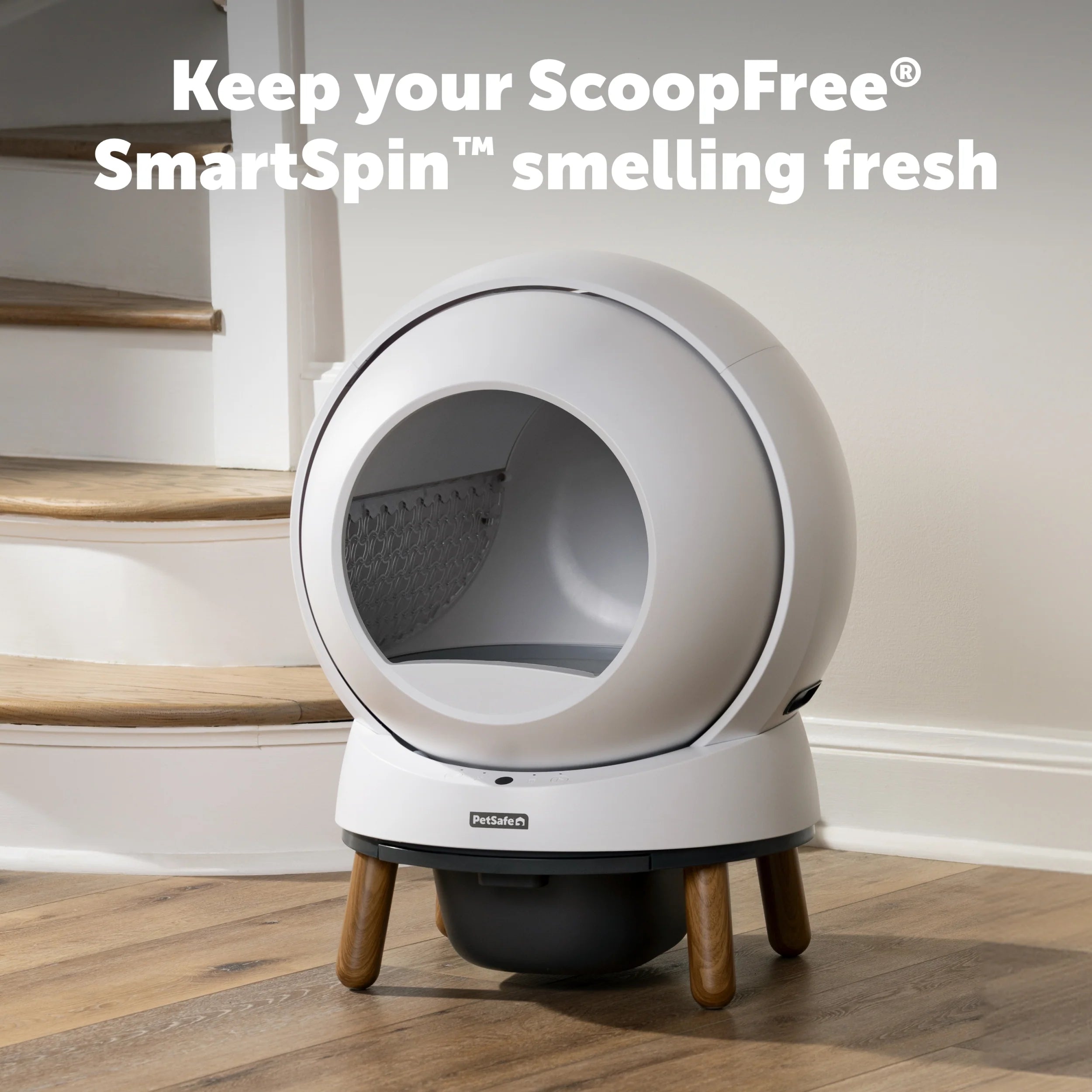 PetSafe – ScoopFree SmartSpin Self-Cleaning Litter Box Deodorizer