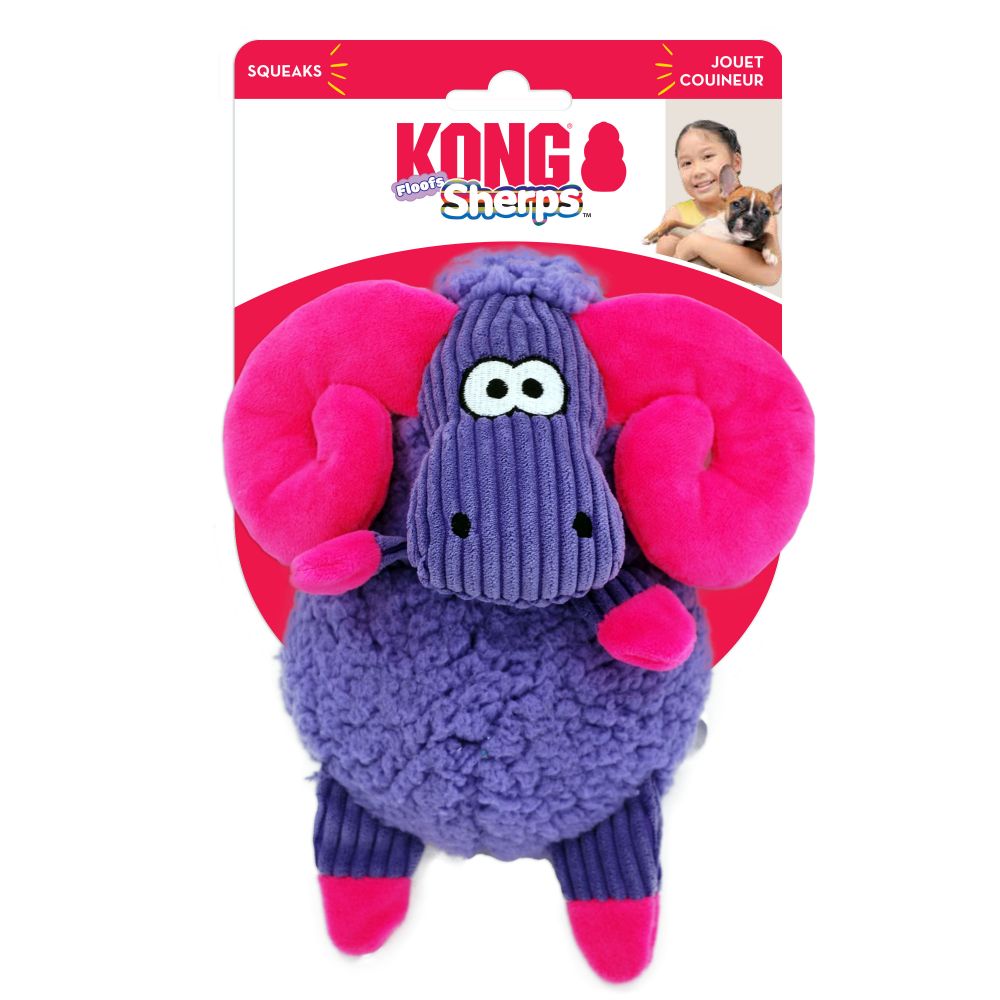 KONG – Sherps Floofs – Big Horn - Pets and More