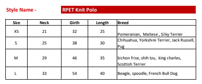 Snooza Wear – RPET Knit Polo – Navy - Pets and More