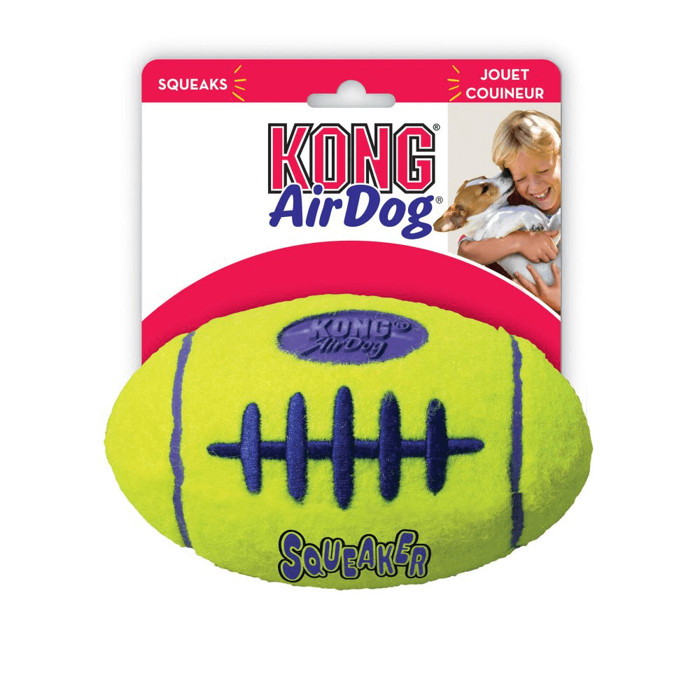 KONG – AirDog – Squeaker Football - Pets and More