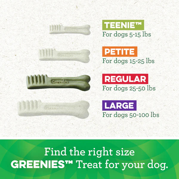 Greenies – Dental Dog Treats – Sweet Potato - Pets and More