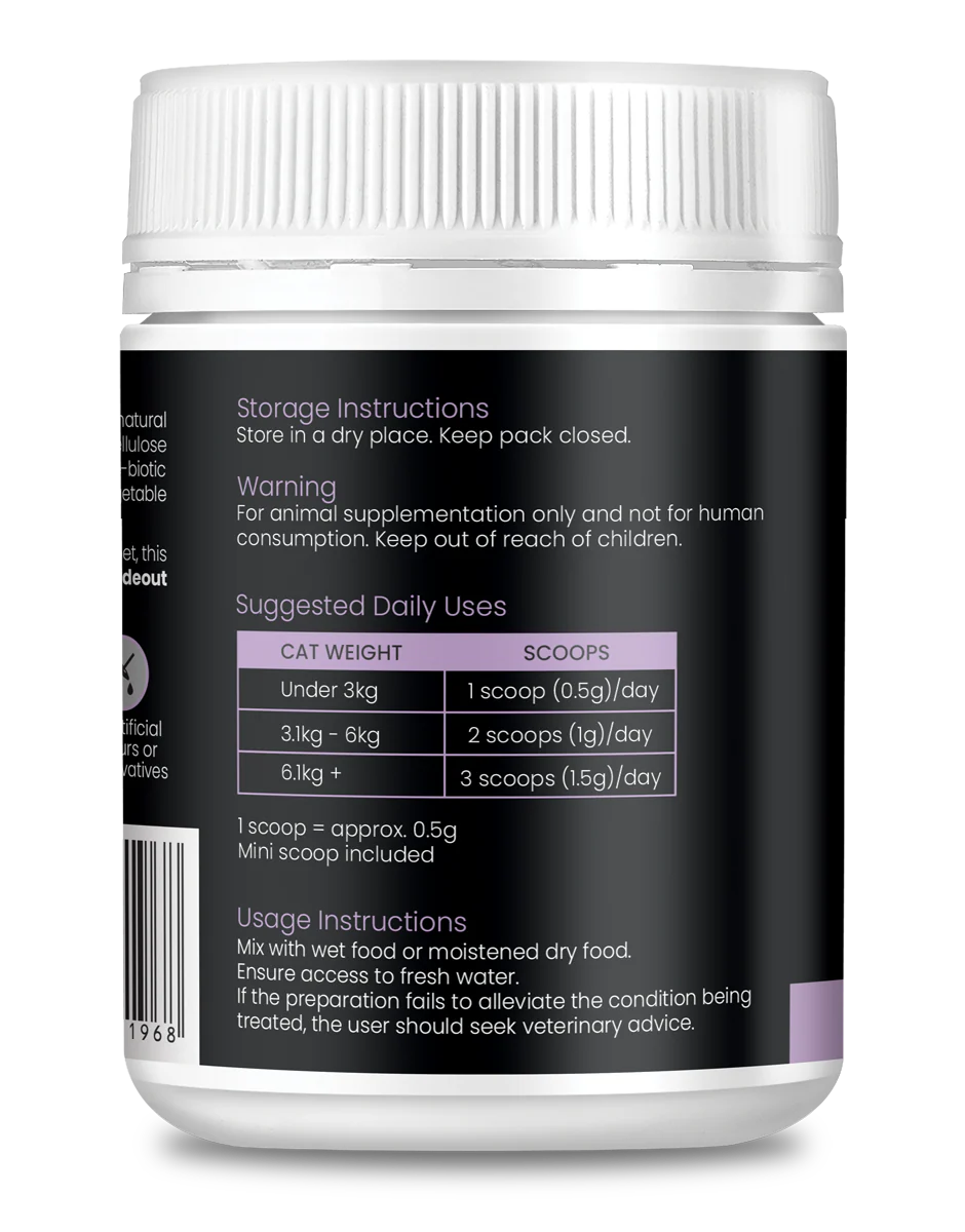 EAC Animal Care – Gut & Furball Minimise Furball Accumulation