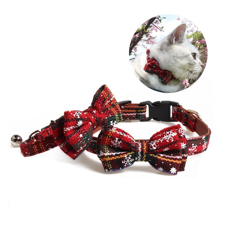 Red Striped Cat Collar - Pets and More