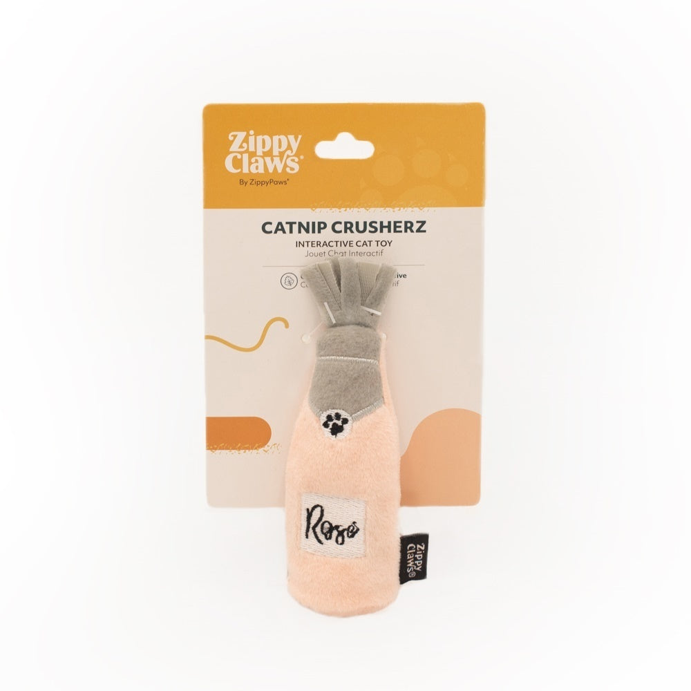 Zippy Paws ZippyClaws Catnip Crusherz Cat Toy - Rosé - Pets and More