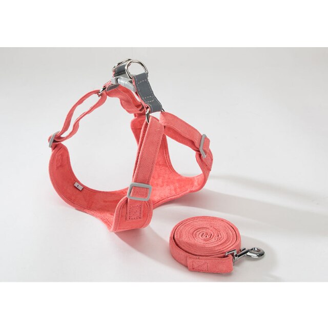 Reflective Dog Harness and Leash Set - Pets and More