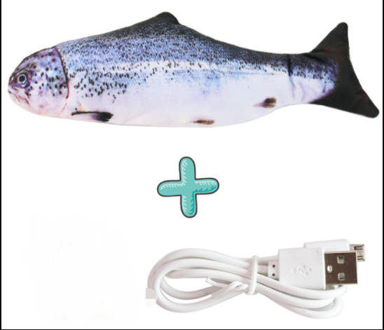 Bouncing Fish Toy USB rechargeable - Pets and More