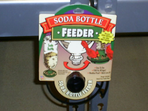 Gadjit WP1 Soda Bottle Feeder for Birds - Pets and More